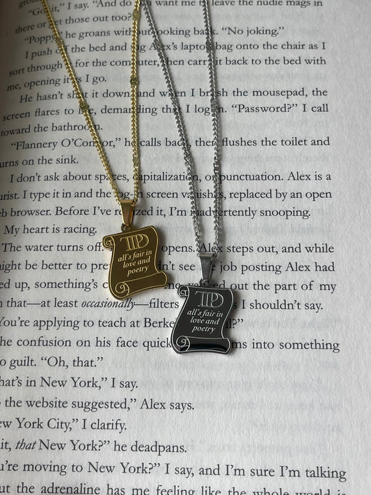 the poets necklace