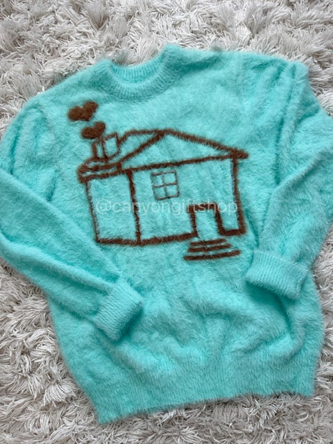 Mint Harrys House Sweater